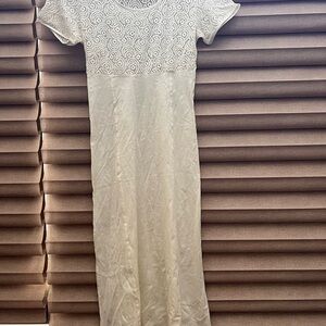 White Lace Sleeping gown by Hanro